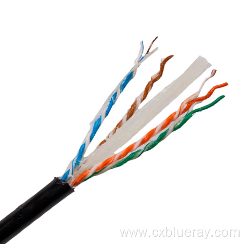 Oil Gel Filled Direct Burial 305M Waterproof cat6 LAN Networking Cables